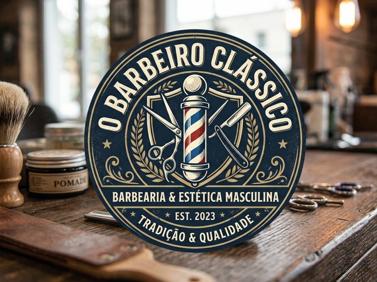 Logo da barbearia